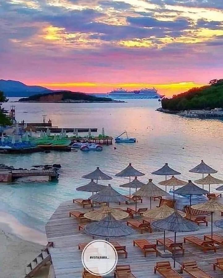 Hotel Driloni Ksamil Buitenkant foto